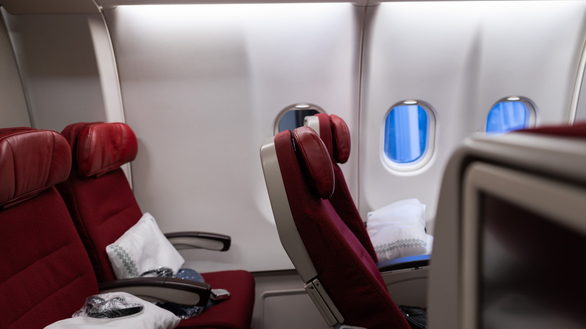 Malaysia Airlines A330 Economy recline