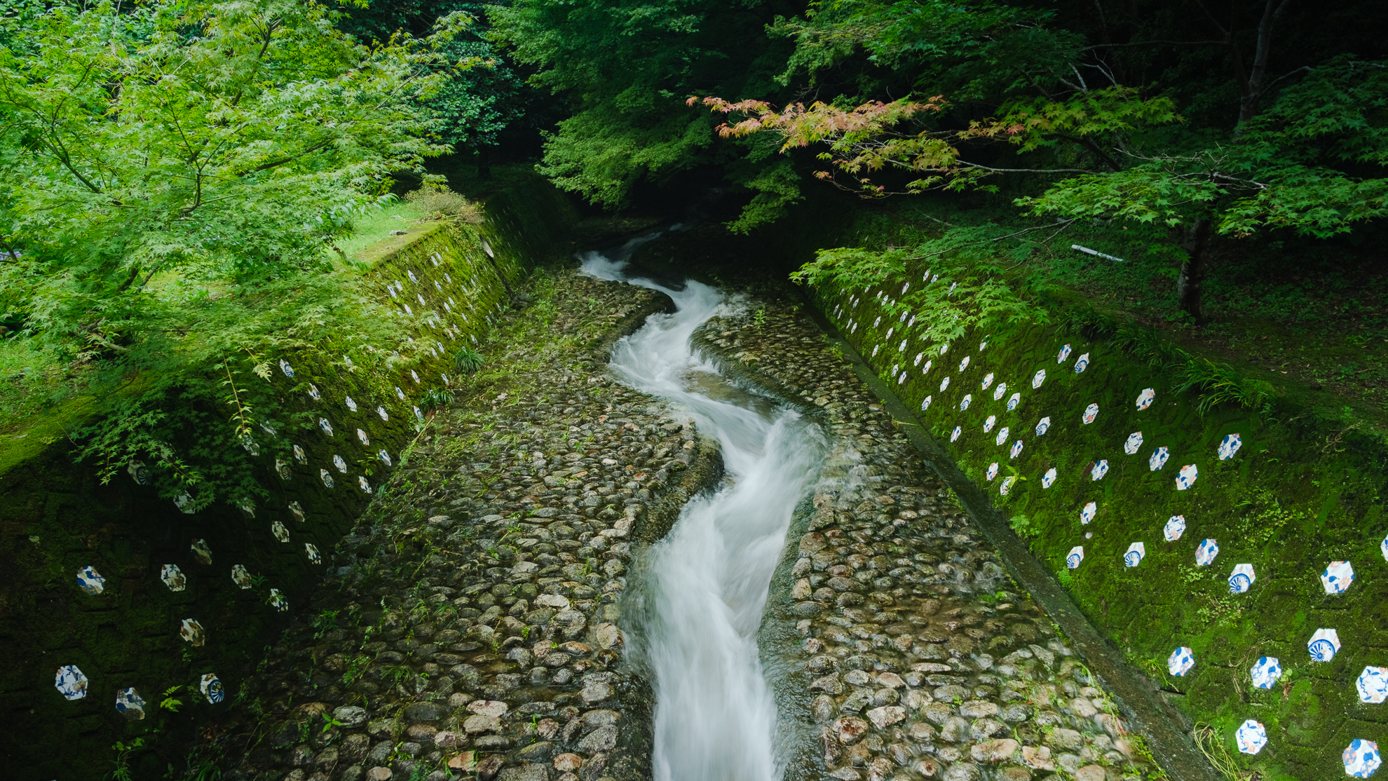 Okawachiyama Village streets, Japan