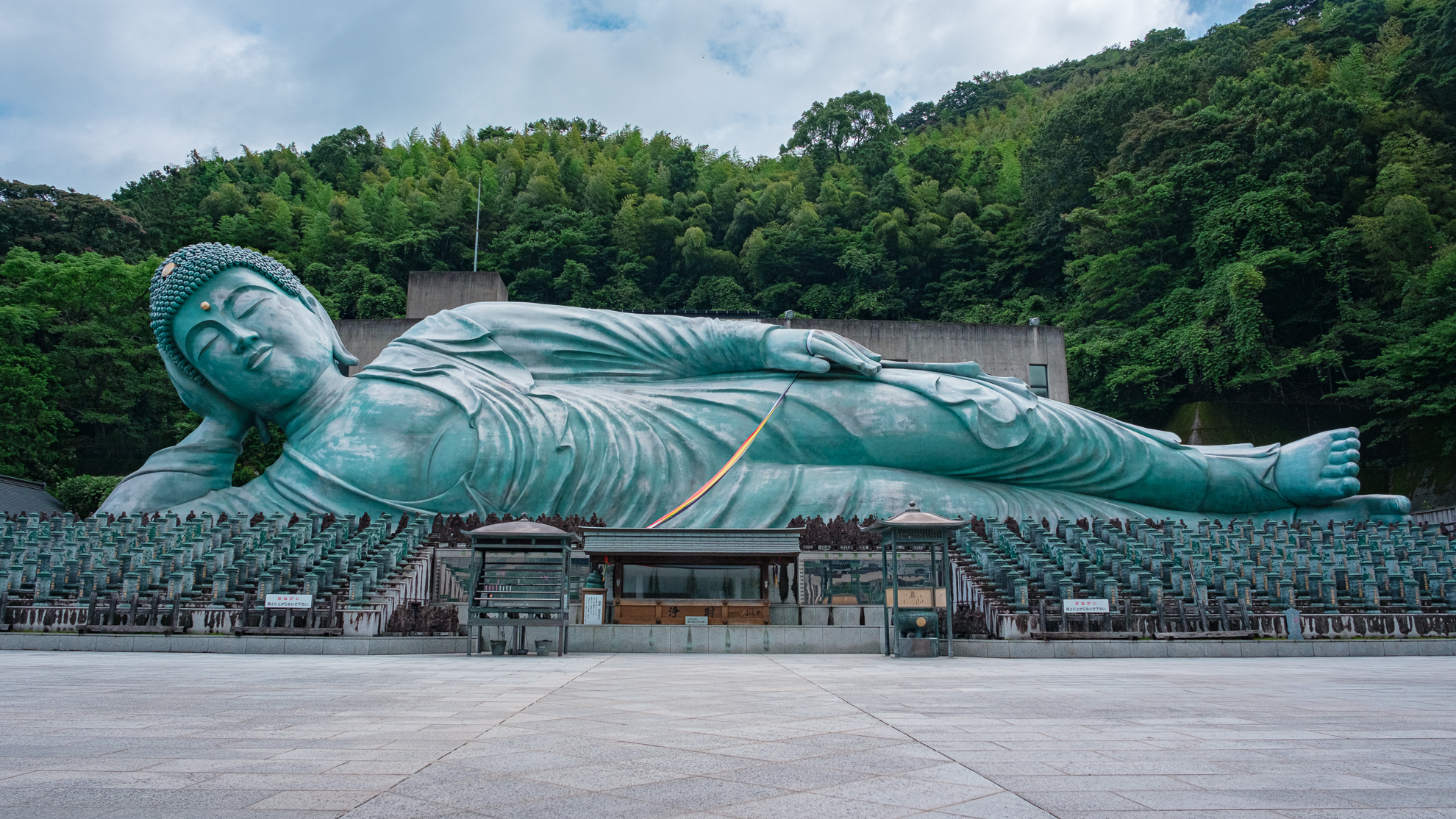 Reclining Buddha at Nanzoin temple, Japan