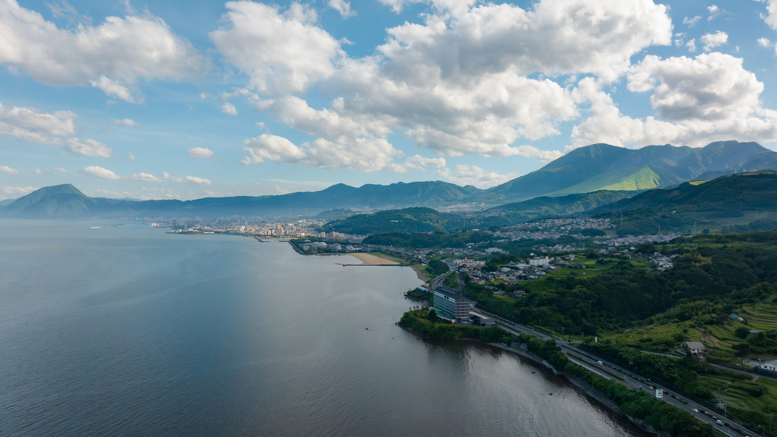 View of Beppu, Japan