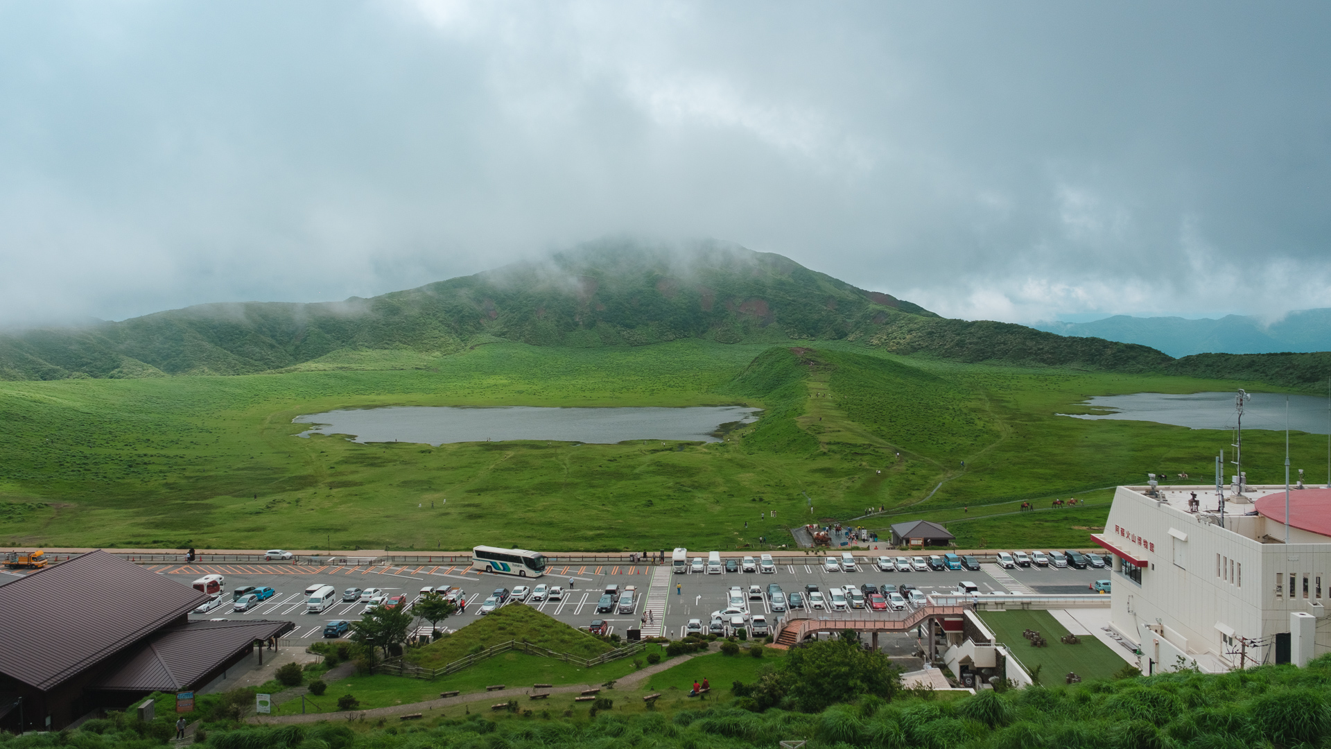 View of Kusasenrigahama grasslands