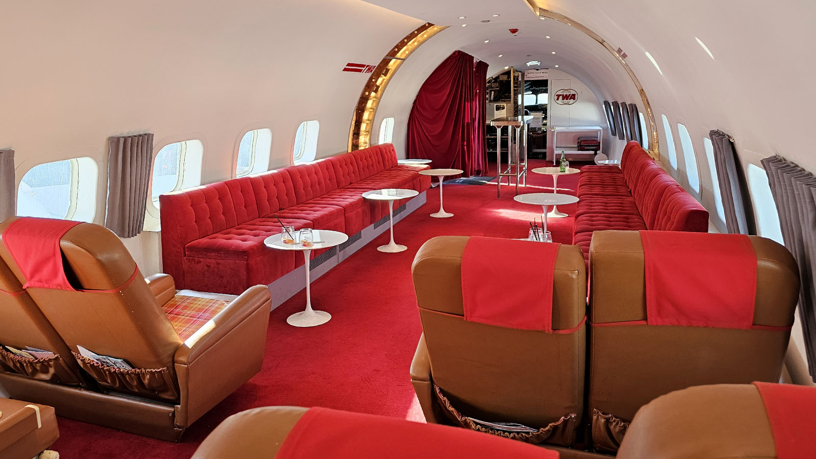 Connie aircraft at the TWA Hotel