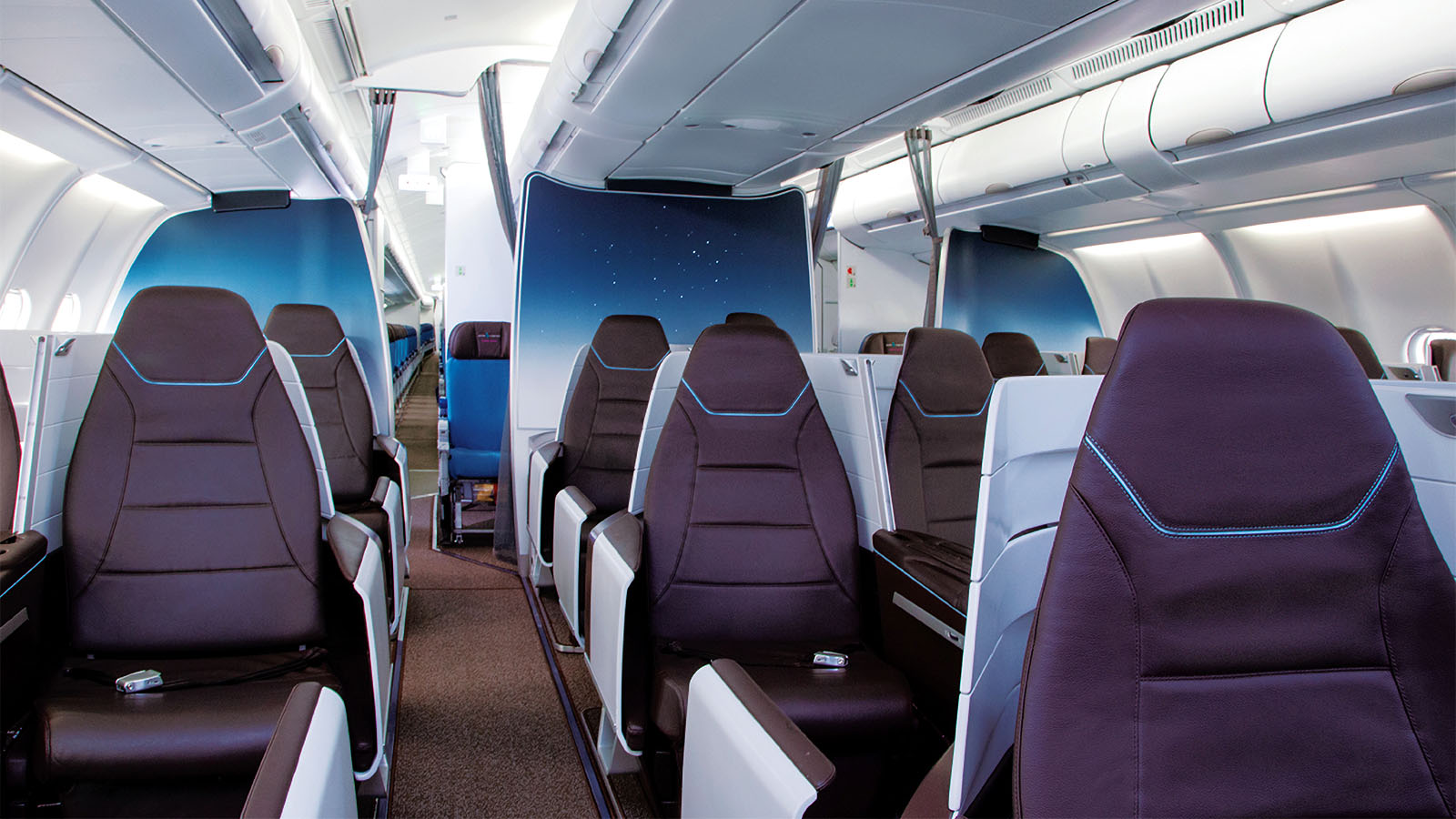 Seating in Hawaiian Airlines Business Class