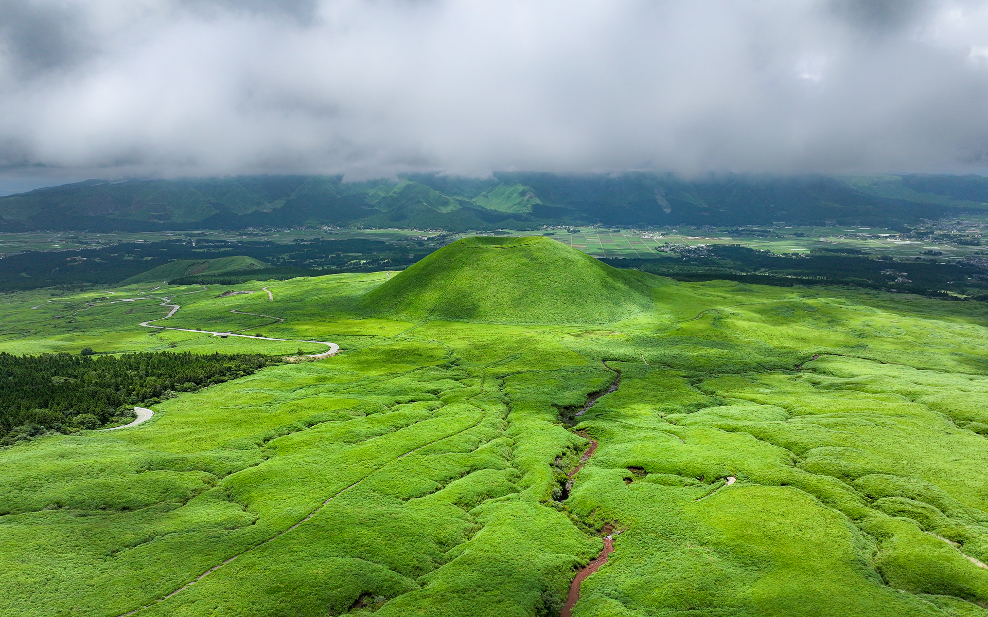 Komezuka Volcanic Hill, Japan