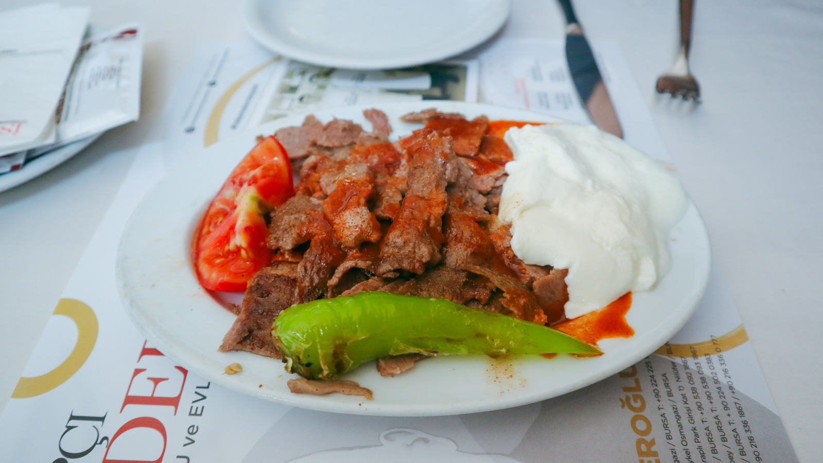 Iskender kebab, Istanbul