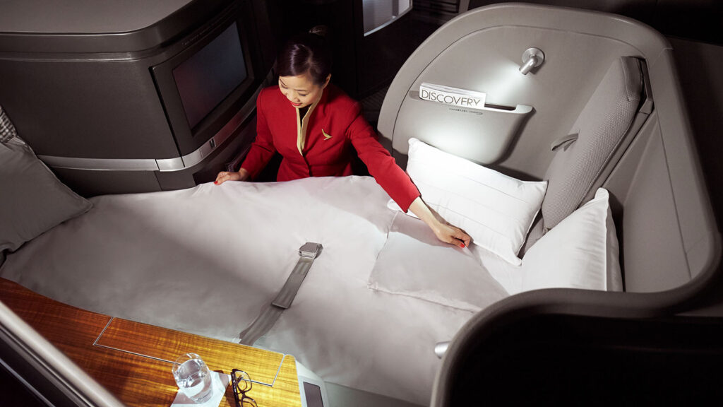 Cathay Pacific Boeing 777 First Class