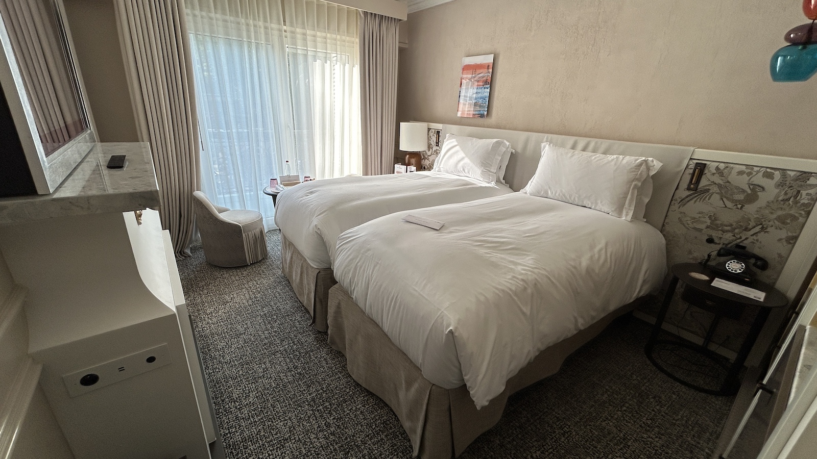 Sofitel Paris Opera Standard Room Two Beds Point Hacks by Daniel Sciberras