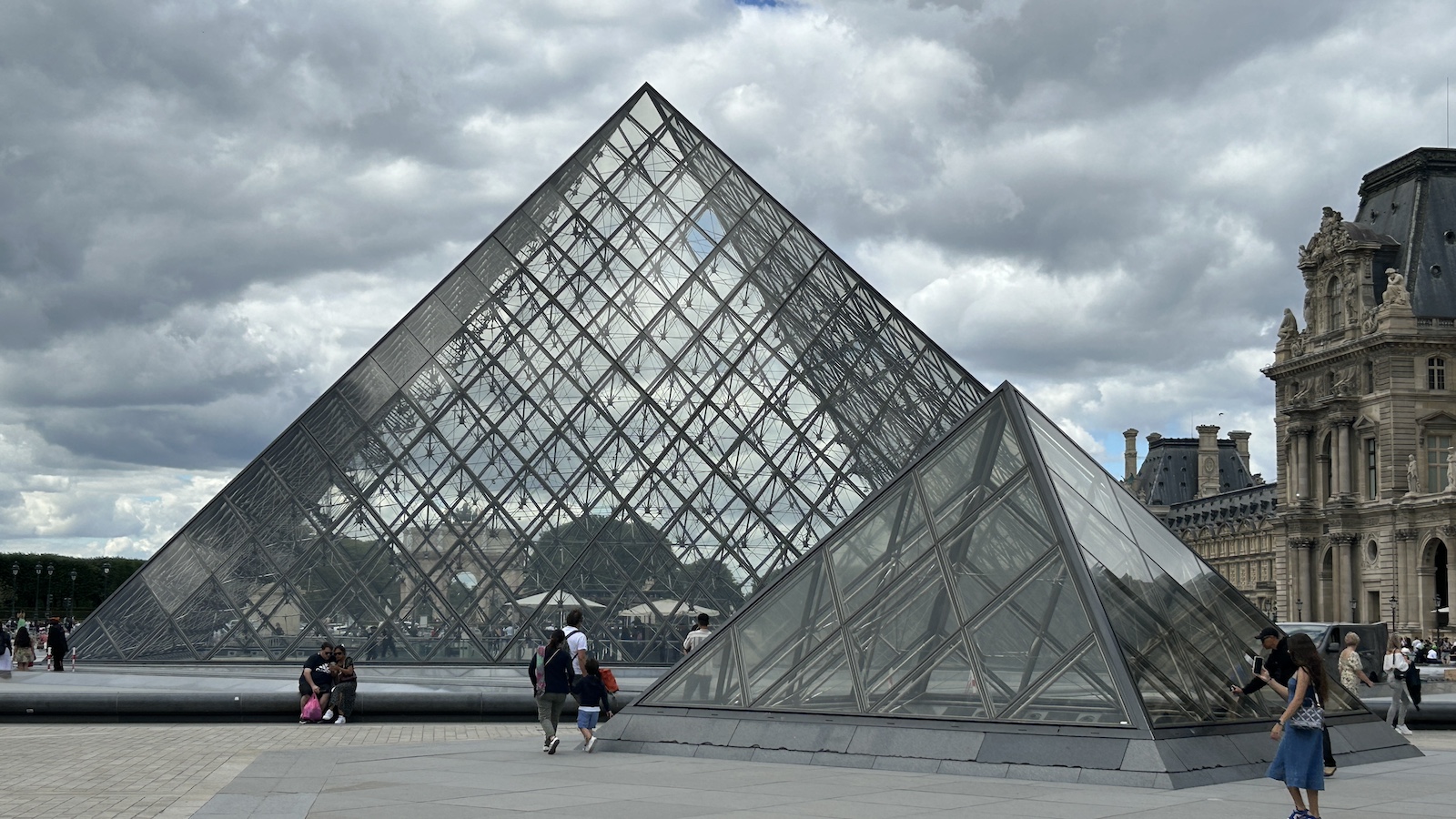 Qantas Perth Paris The Louvre Glass Structure Point Hacks by Daniel Sciberras