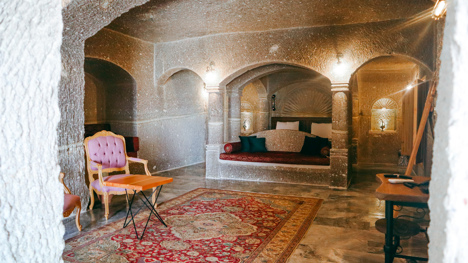 Caverna Hotel Premium Caves, King Suite, Goreme, Cappadocia, Turkiye