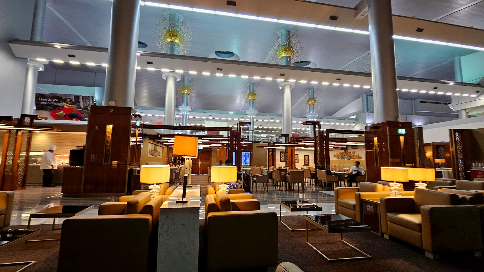 Space in The Emirates Lounge, Dubai