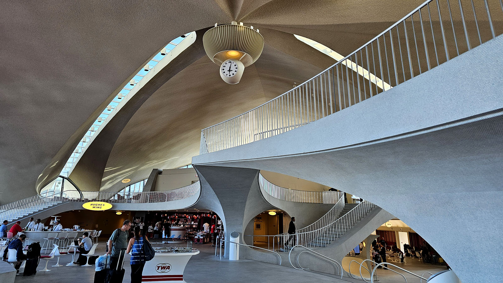 Walkway at the TWA Hotel