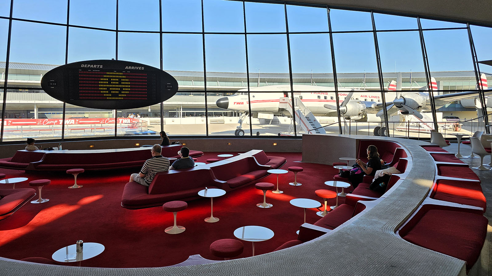 Dining at the TWA Hotel