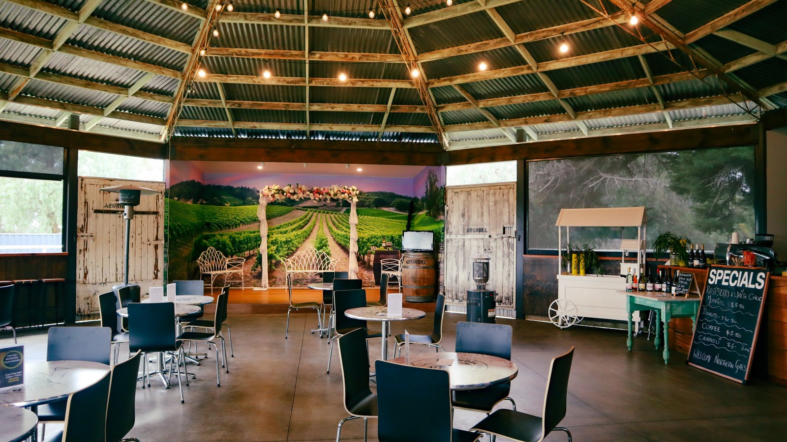 Venue and event space at Arundel Farm Estate