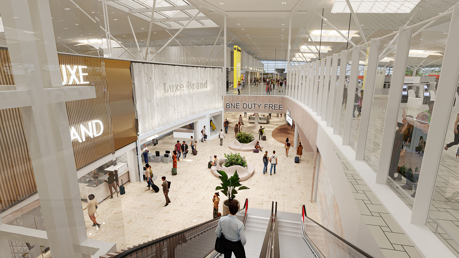 Shopping at Brisbane Airport's International Terminal