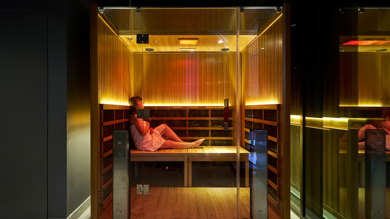 Sauna at Higher State, Melbourne Airport