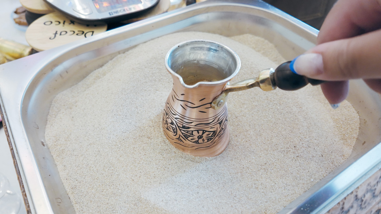 Turkish coffee making workshop, Cappadocia