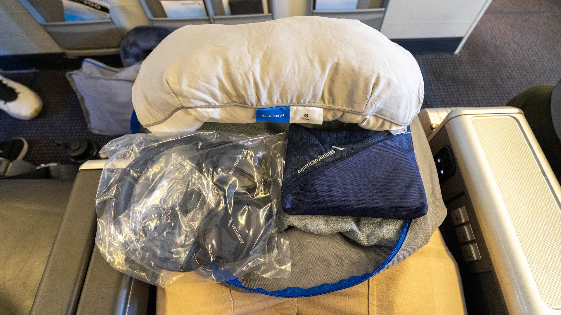 American Airlines Premium Economy amenities