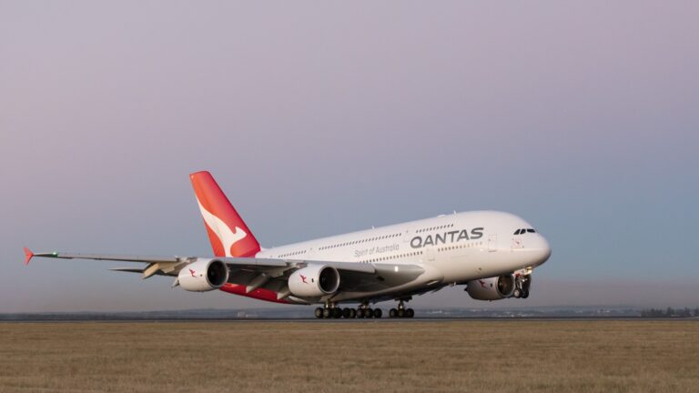 Qantas A380 exterior