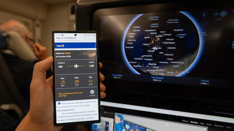 Singapore Airlines Wi-Fi