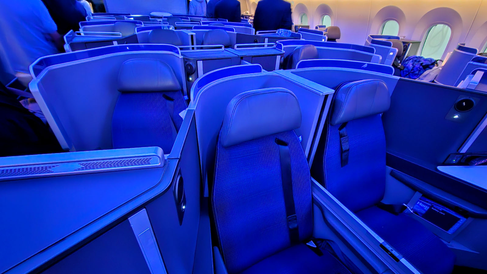 Seating in Boeing 787 United Polaris