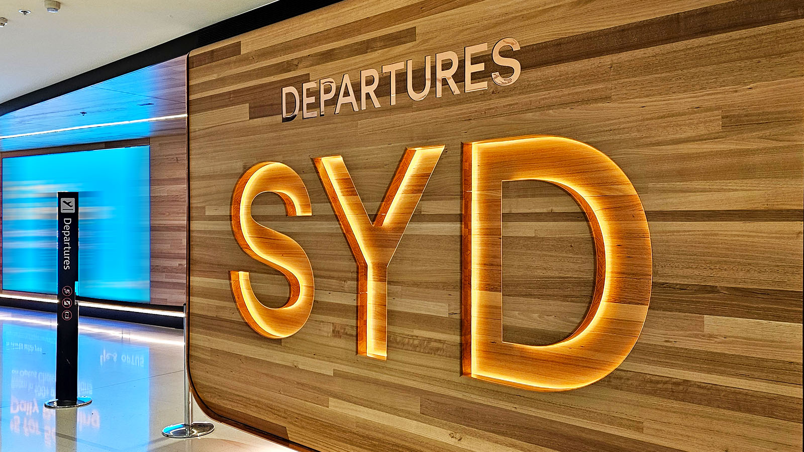 Sydney Airport departures