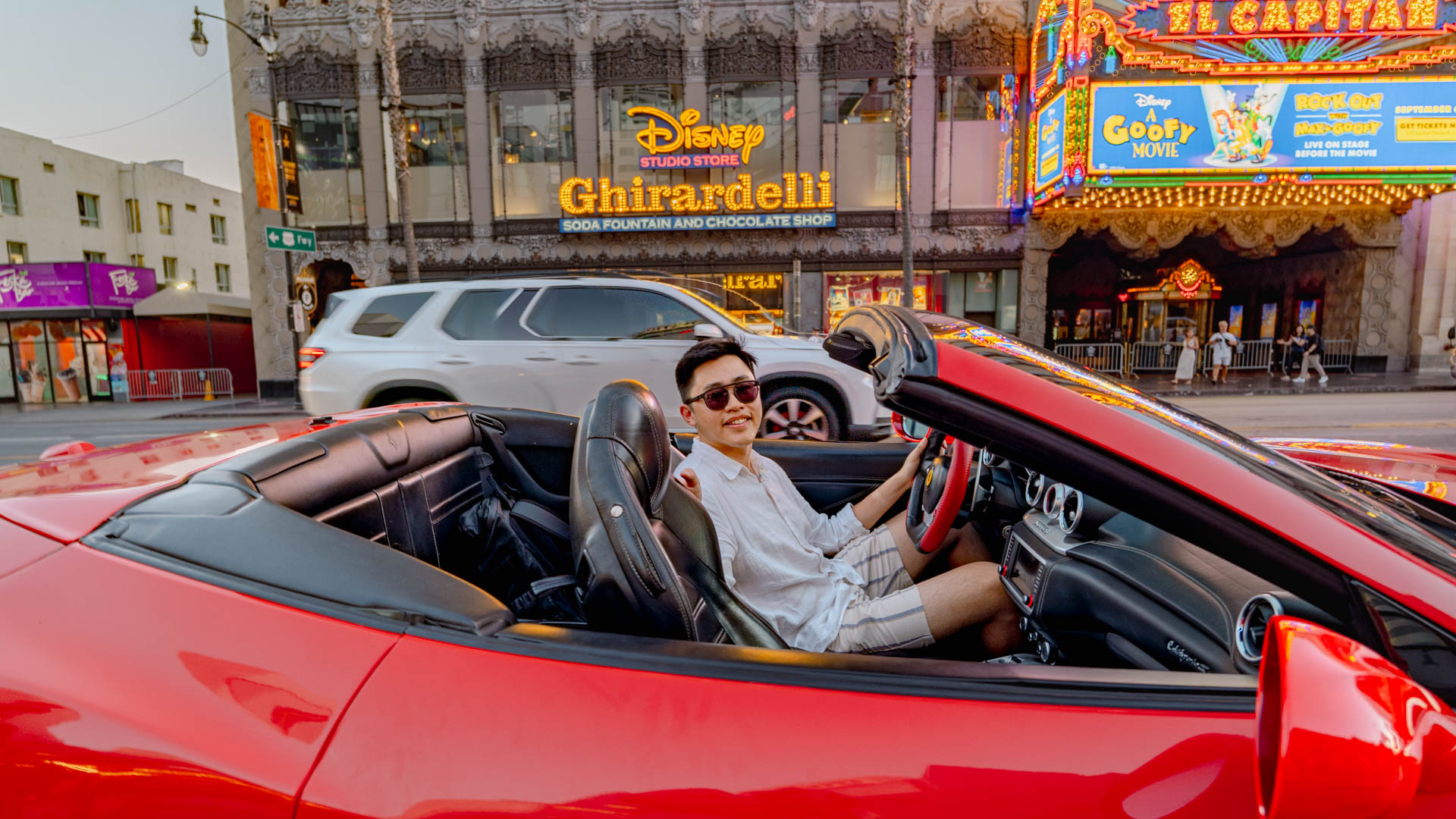 LA Ferrari Hollywood