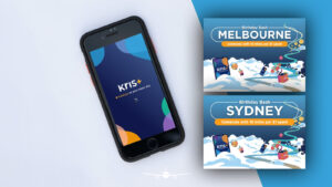 Kris+ Birthday Bash: earn 10 KrisFlyer miles per dollar + $15 back in Sydney and Melbourne