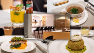 What’s new on the menu at the Qantas International First Lounge, Singapore