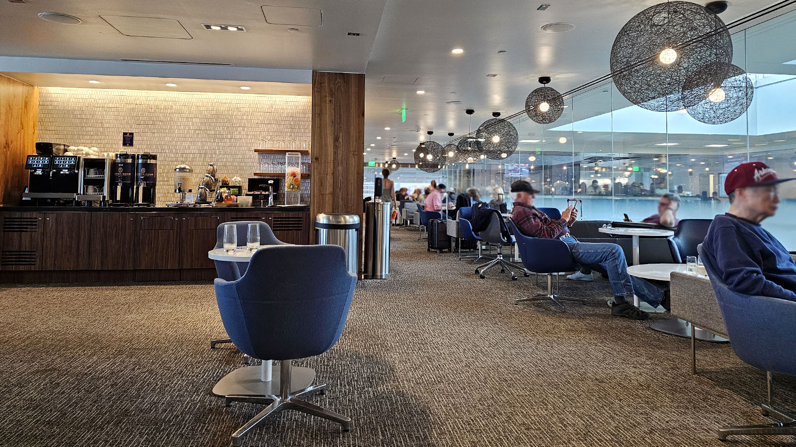 View of the American Express Centurion Lounge, Denver