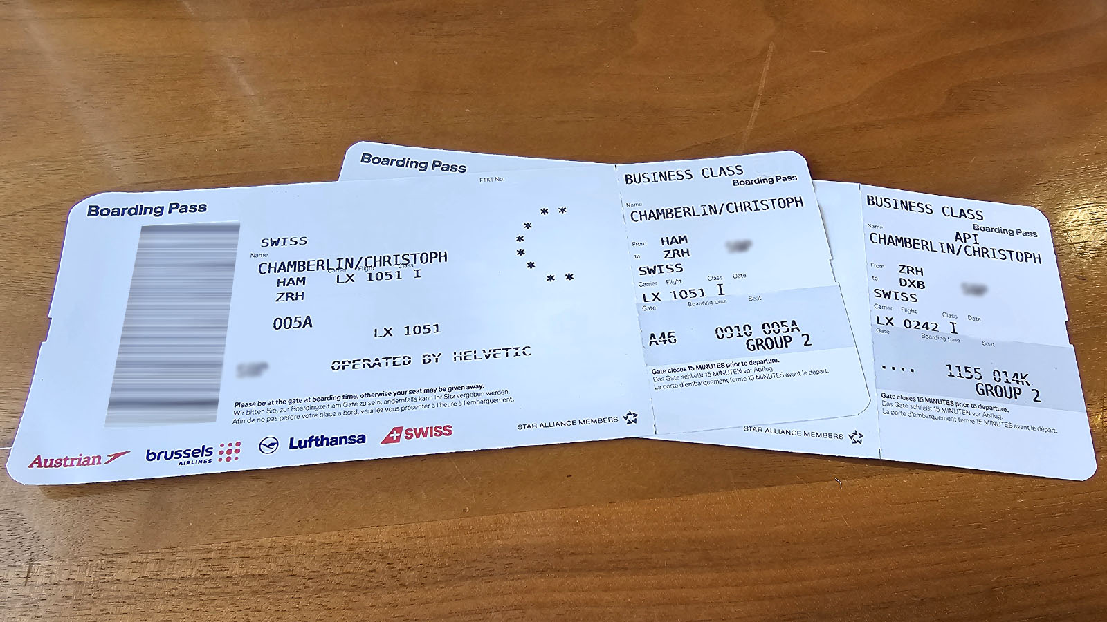 Tickets for SWISS Airbus A330 Business Class