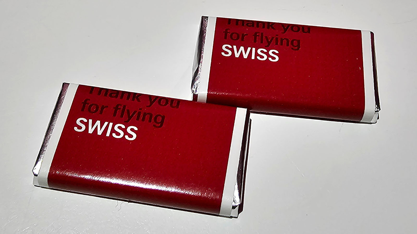 Sweets in SWISS Airbus A330 Business Class