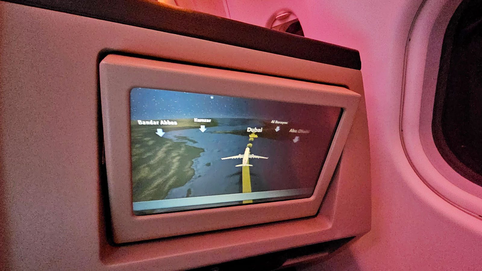 Entertainment in SWISS Airbus A330 Business Class