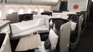 A peek into the future of Air Canada Business Class