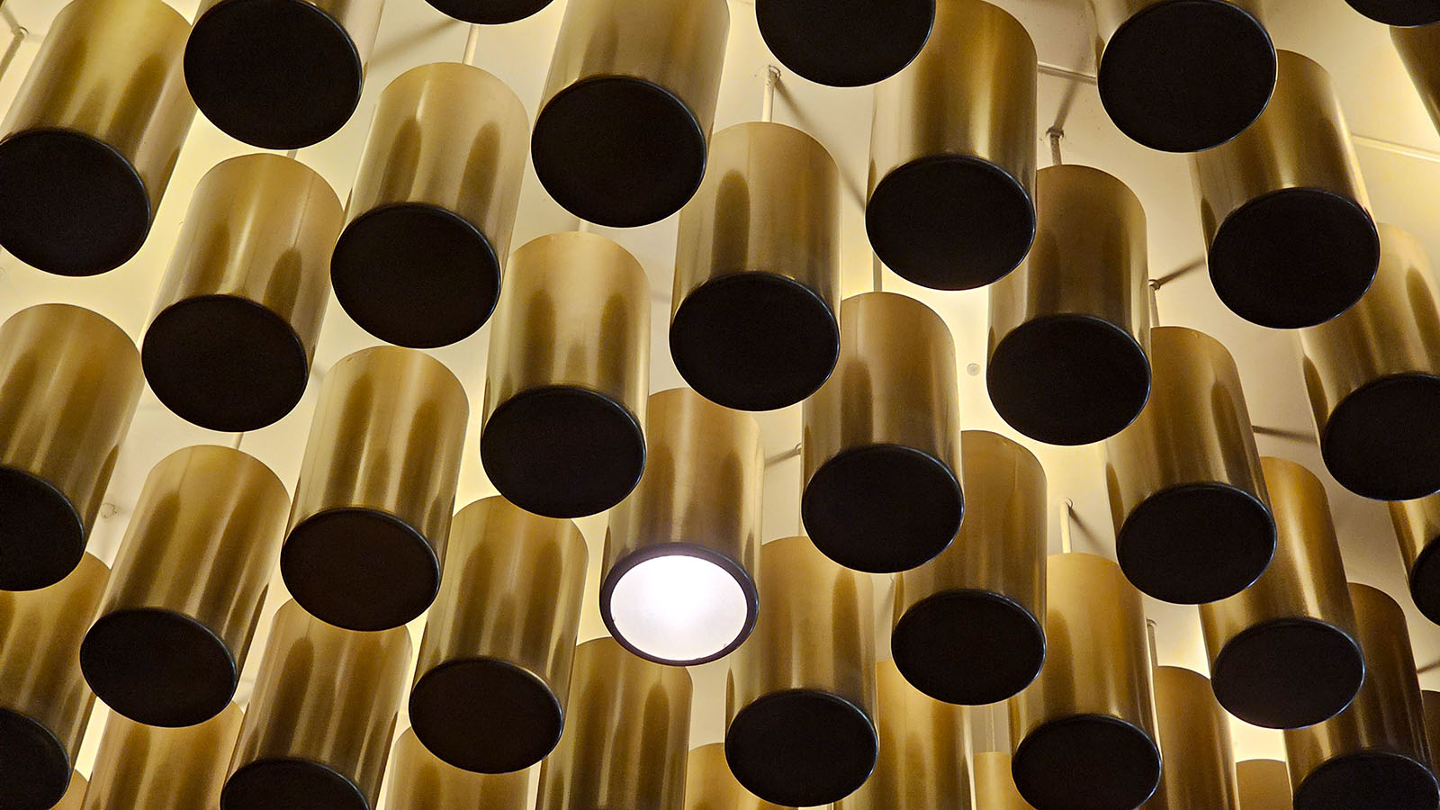 Roof in the Virgin Atlantic Clubhouse, New York