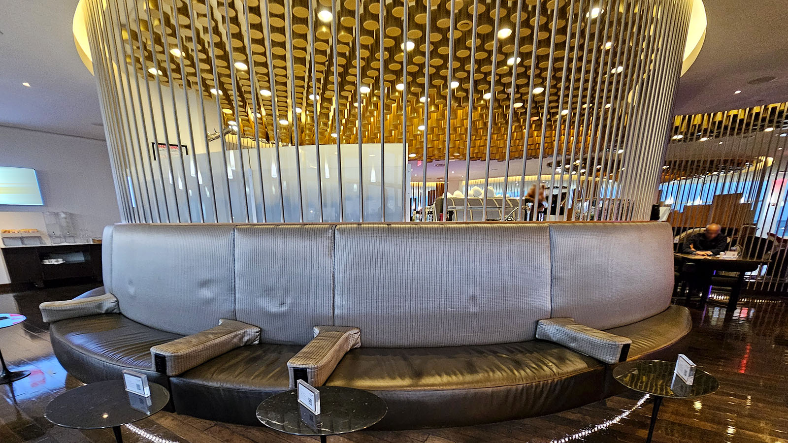 Chairs in the Virgin Atlantic Clubhouse, New York