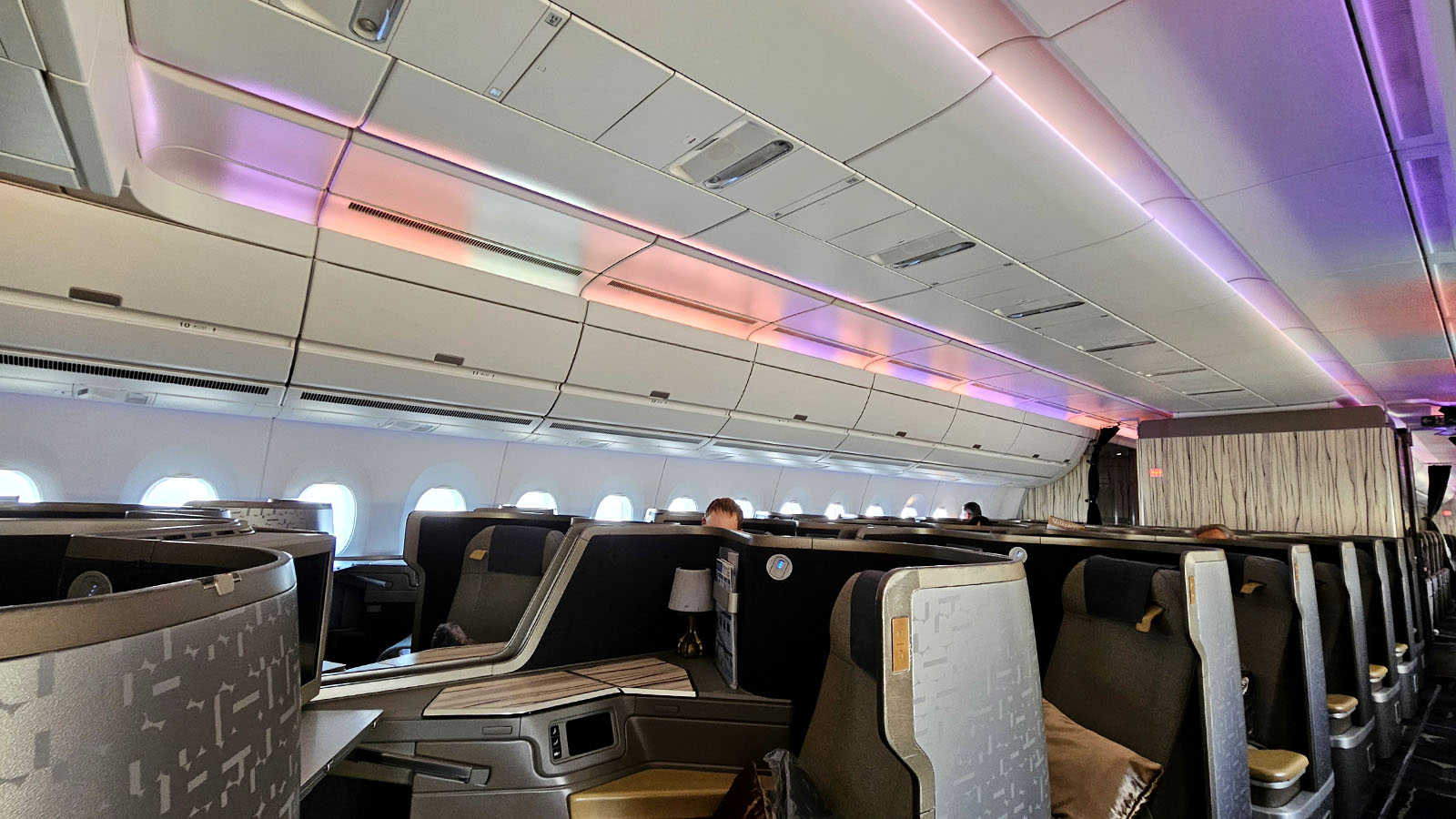 Theme in China Airlines Airbus A350 Business Class