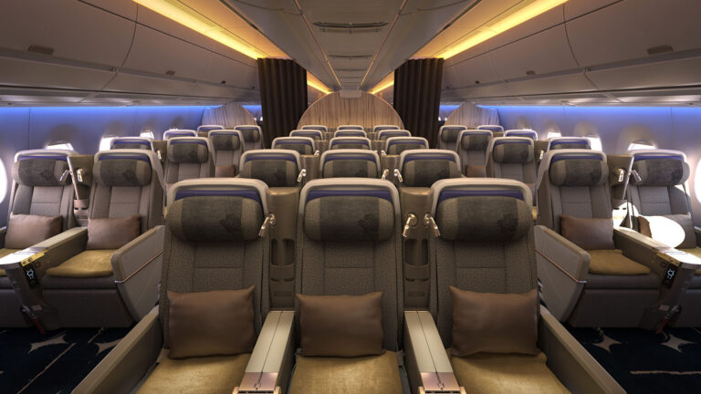 China Airlines Premium Economy on the Airbus A350