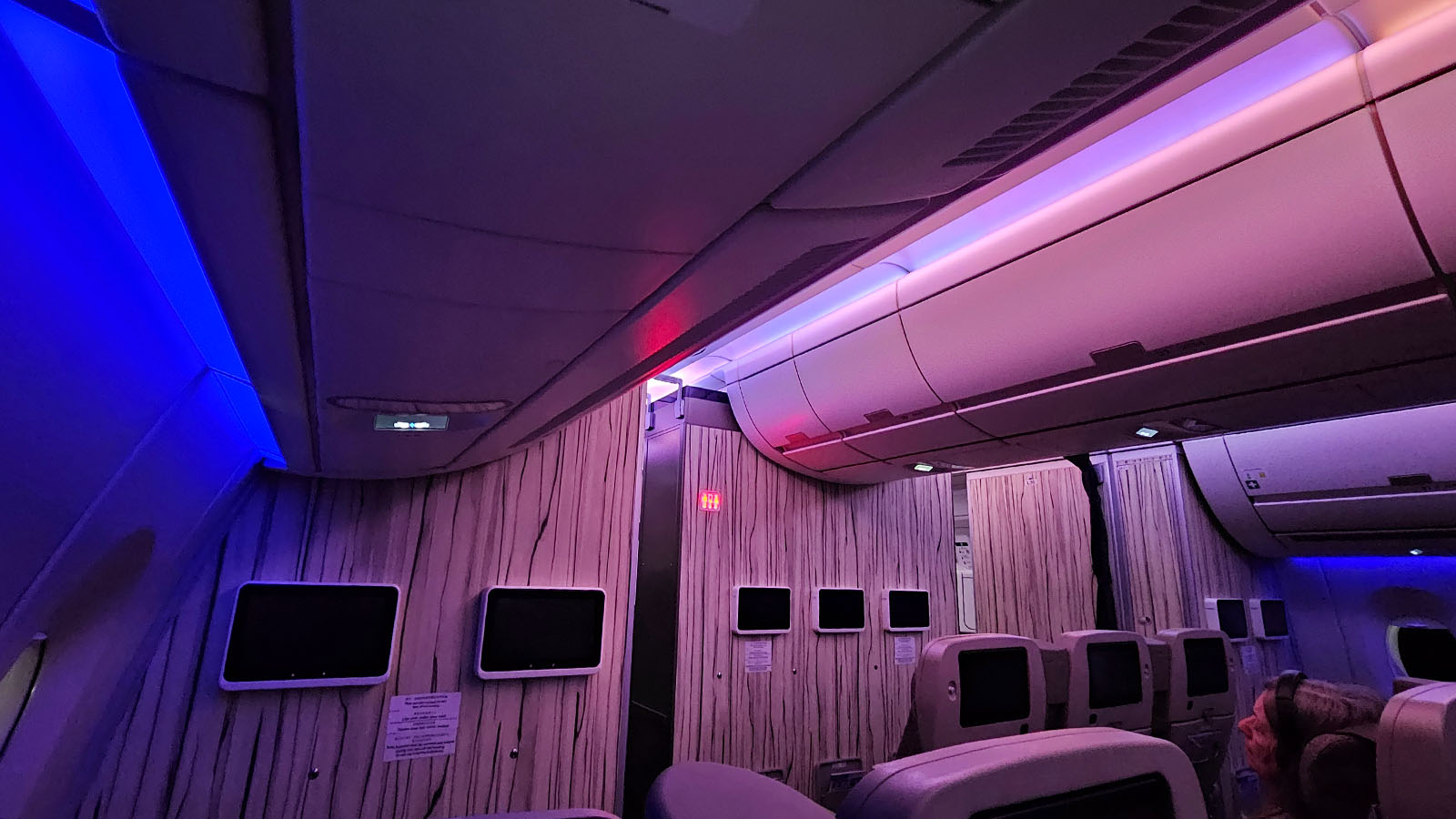 Cabin in China Airlines Premium Economy