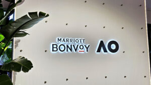 Marriott Bonvoy Lounge at the 2025 Australian Open