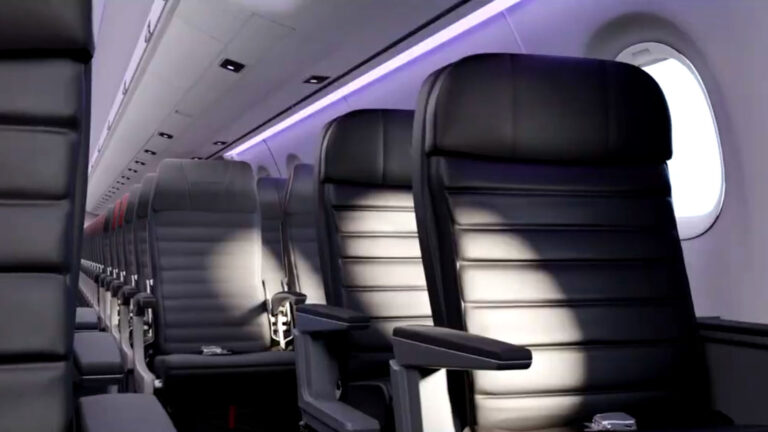 Virgin Australia E-Jet interior