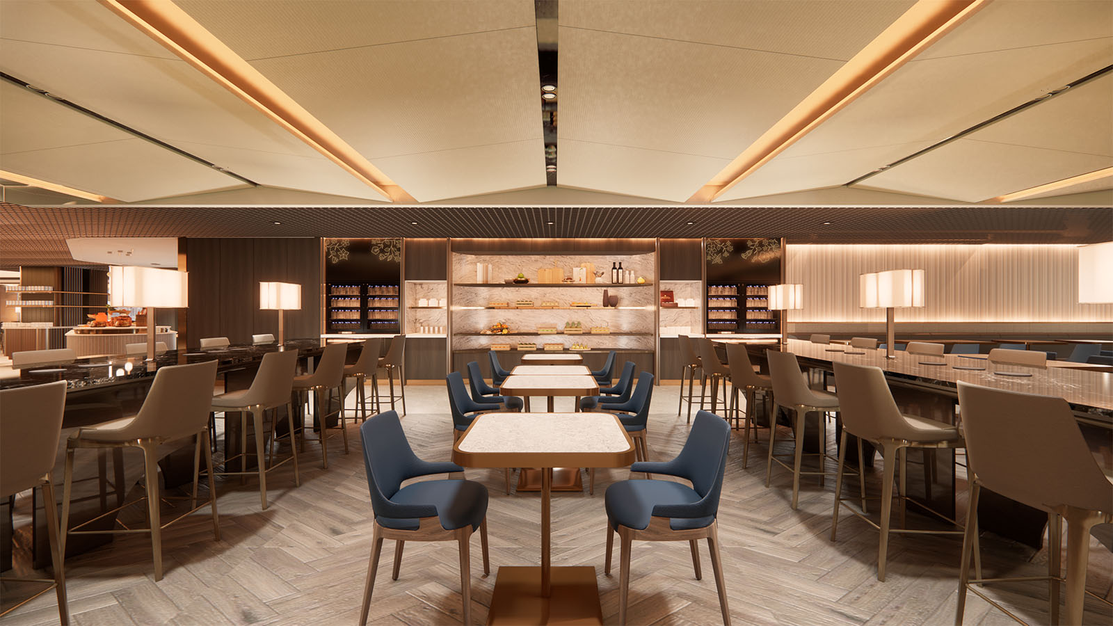 New SilverKris Business Class Lounge, Changi Airport