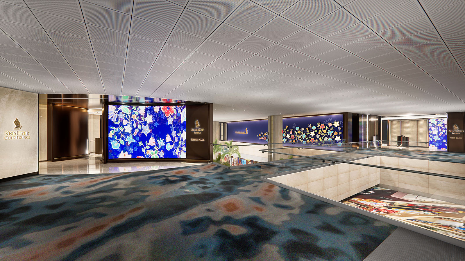 Singapore Airlines' new lounges at Changi Airport