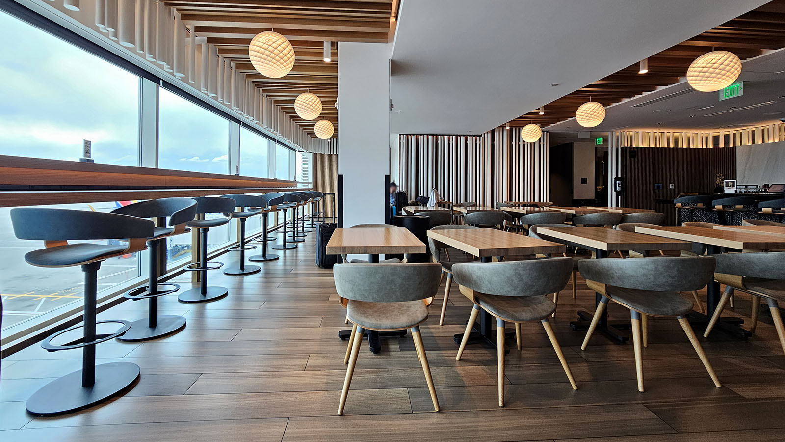 Relax in the Admirals Club in Denver, Colorado