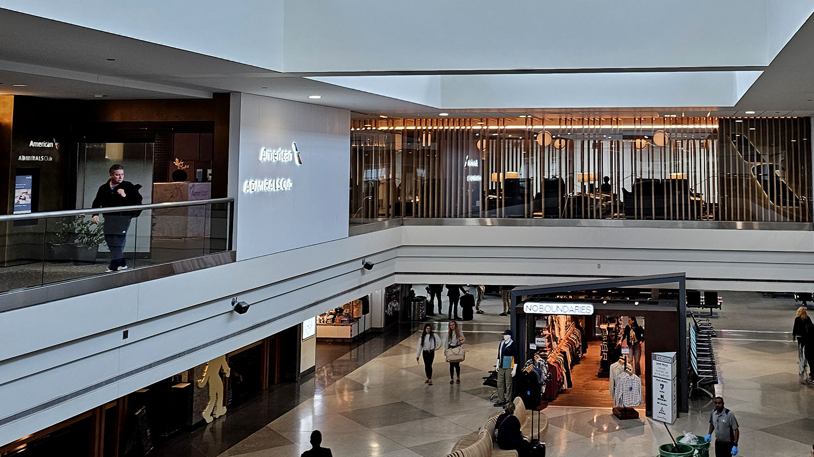 Exterior of the Admirals Club in Denver, Colorado