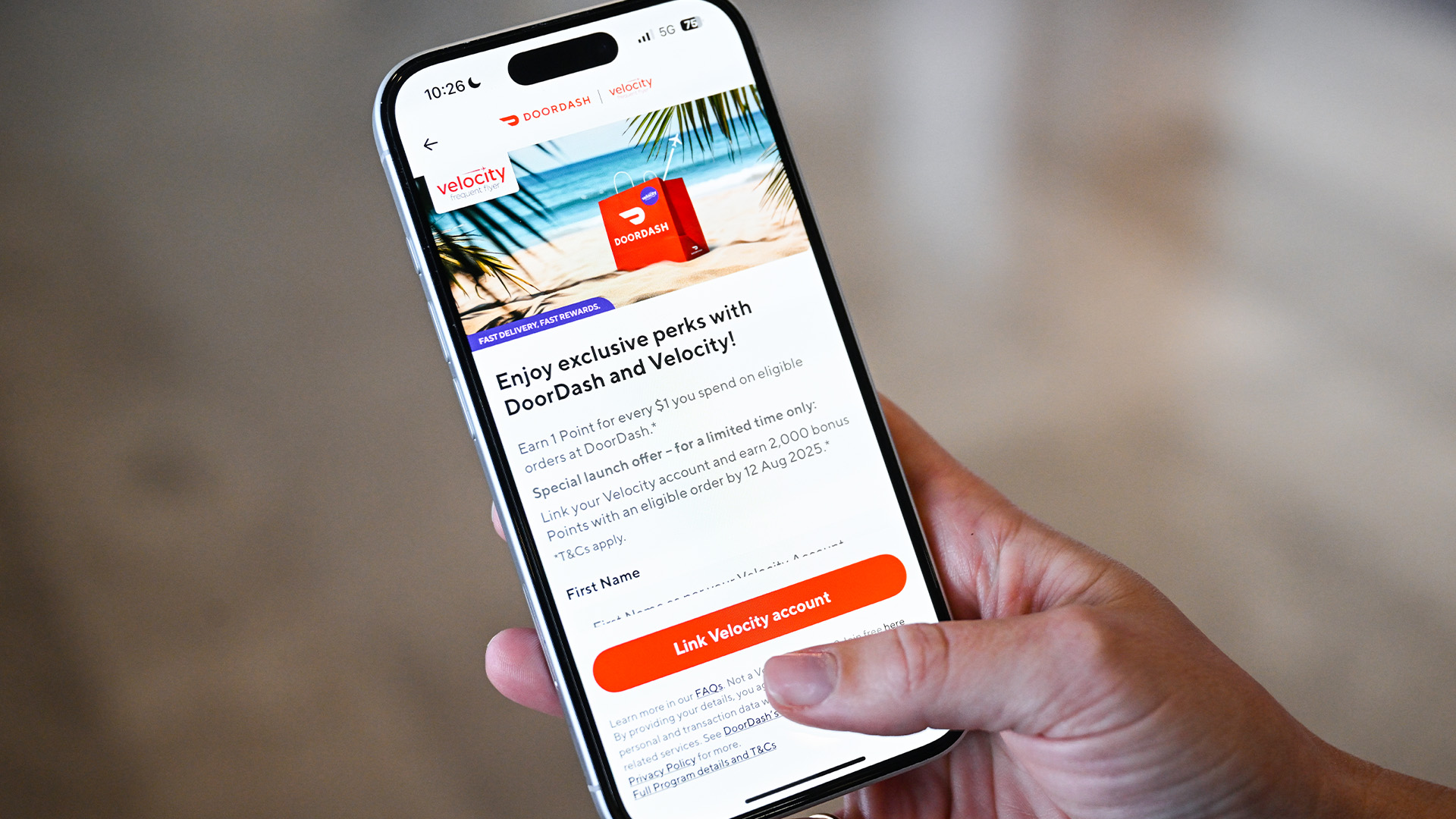 DoorDash Velocity