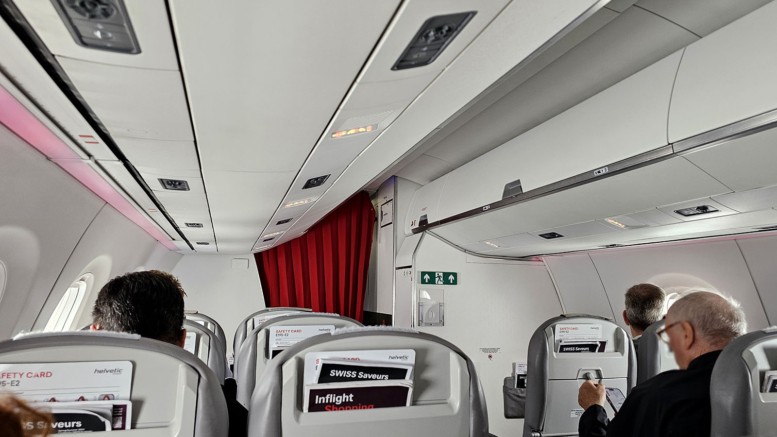 Aircraft in SWISS Embraer E195 E2 Business Class