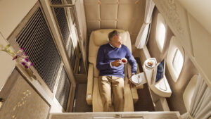 Emirates First Class on points