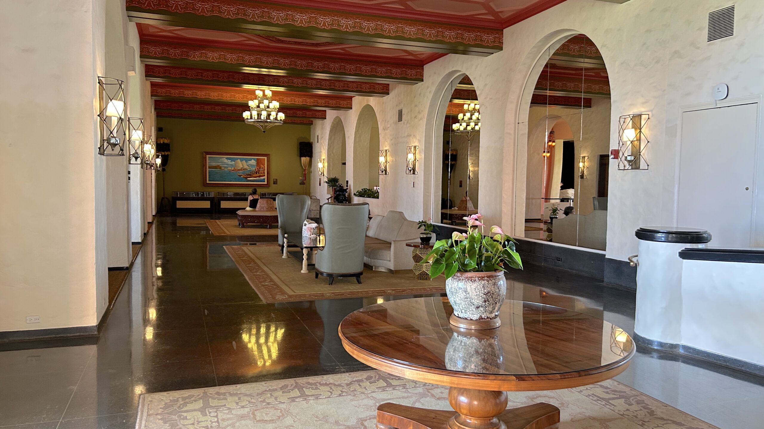 The Royal Hawaiin Hotel Relaxation Area Point Hacks by Daniel Sciberras