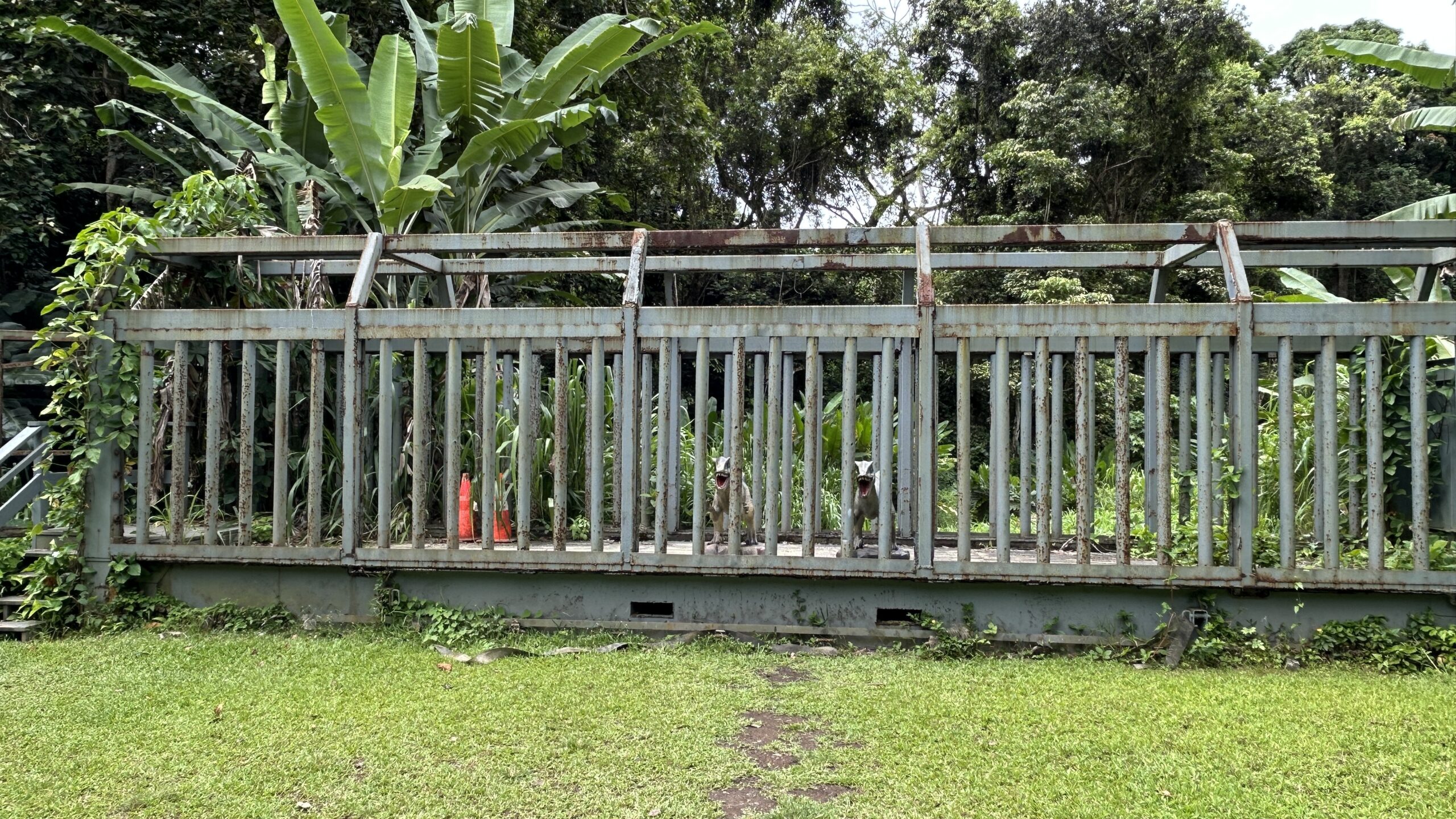 Kualoa Ranch Jurasic Park Dinosaur Replicas Point Hacks by Daniel Sciberras