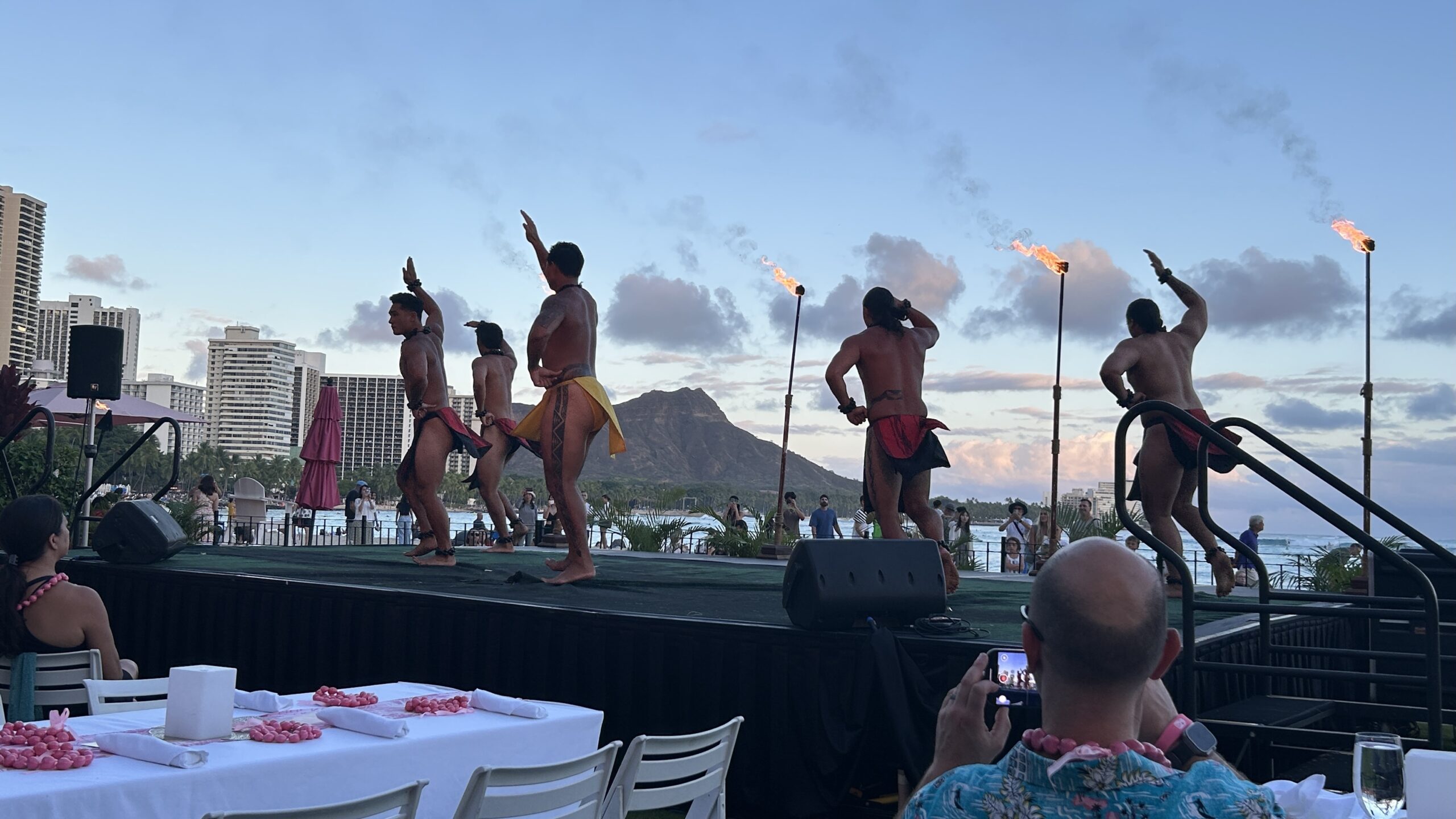 The Royal Hawaiin Male Hula Dancers Point Hacks by Daniel Sciberras